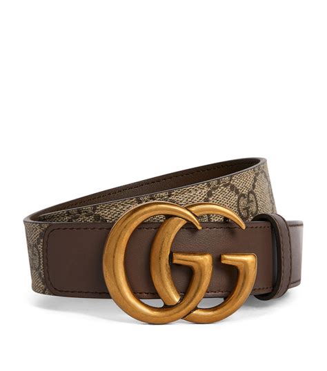 Gucci GG Supreme Leather Belt 